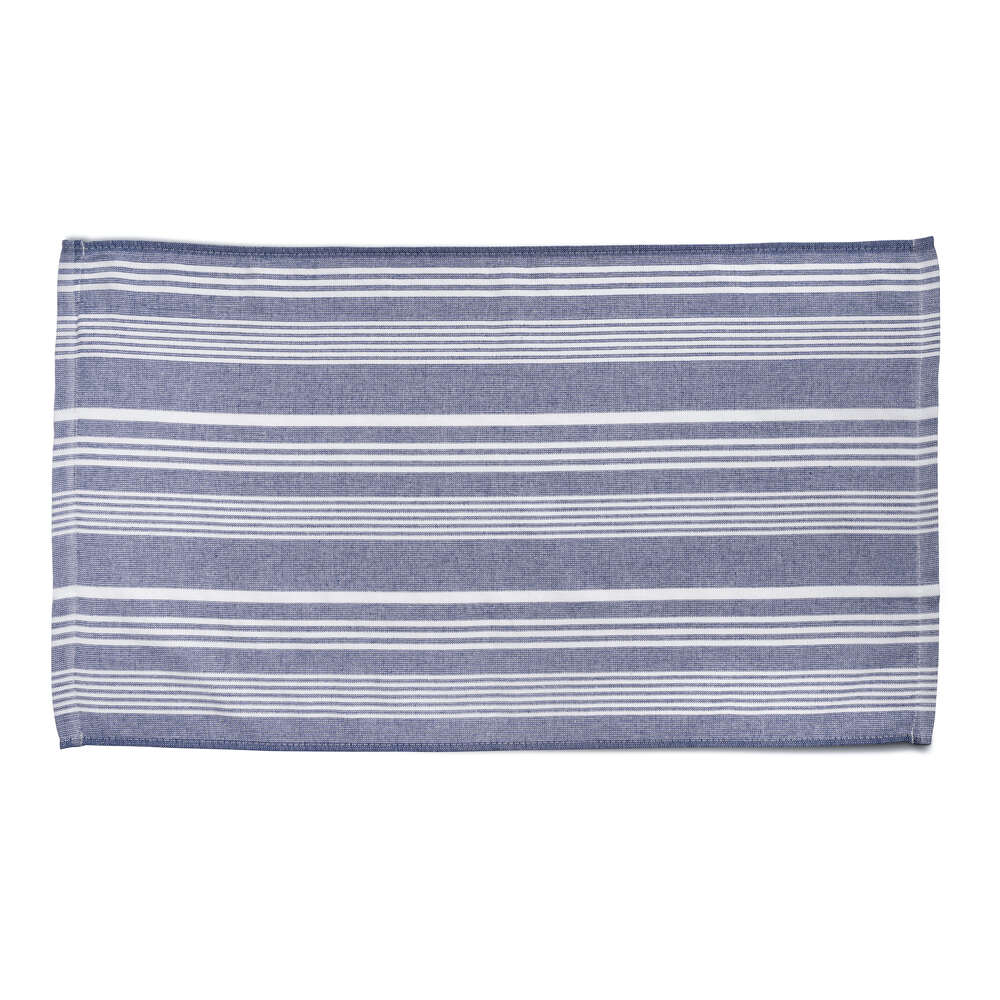 Cuisinart Fouta Tea Towel Blue Stripe 2 Pack
