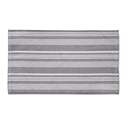 Cuisinart Fouta Tea Towel Grey Stripe 2 Pack