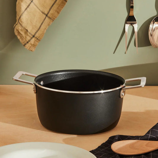 Alessi Aluminium Non - Stick Casserole Pan 20cm