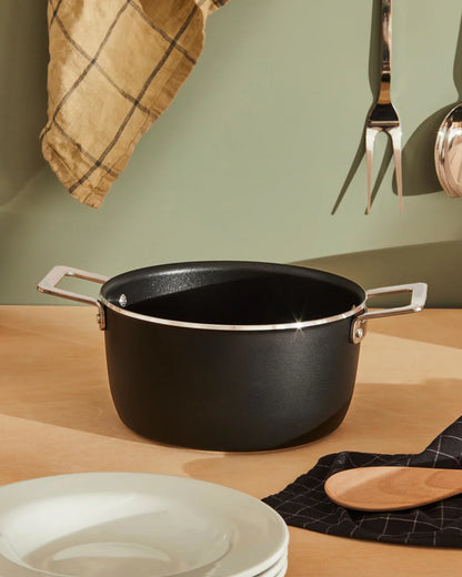 Alessi Aluminium Non - Stick Casserole Pan 20cm