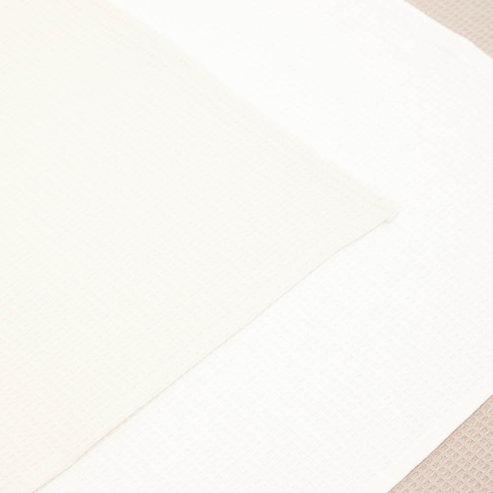 Waffle Tea Towels Natural - Set of 3