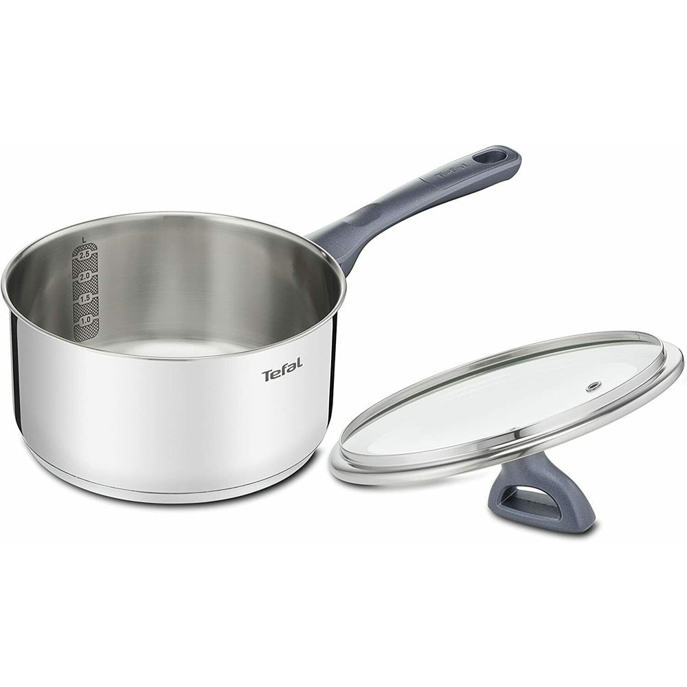 Tefal Primary Stainless Steel 3 Piece Saucepan Set