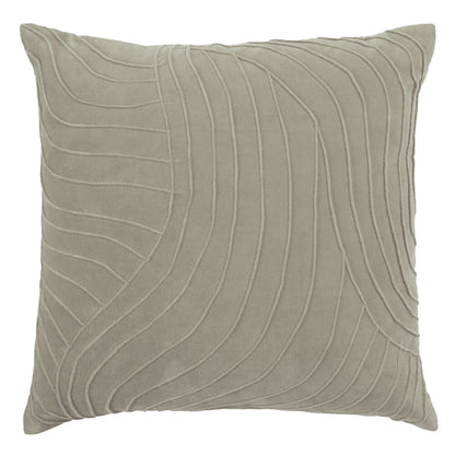 Waterfall  Feather Filled Cushion - Quartz