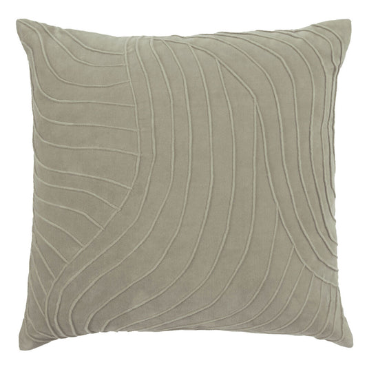 Waterfall  Feather Filled Cushion - Quartz