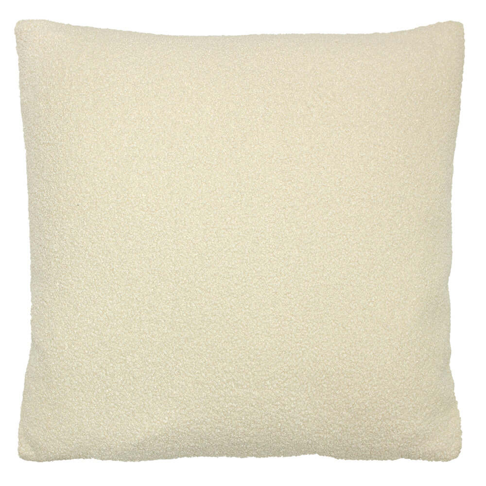 Shearling Circa Feather Filled Cushion - Black