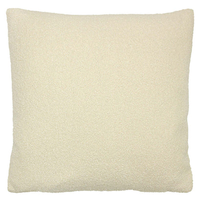 Shearling Circa Feather Filled Cushion - Black
