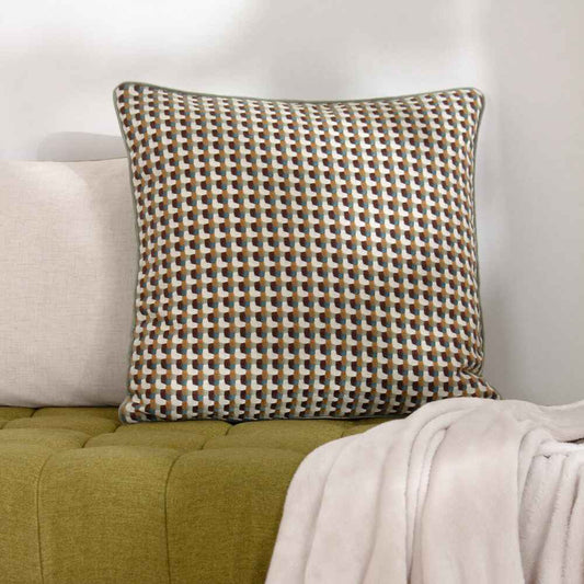 Marttel Feather Filled Cushion - Olive