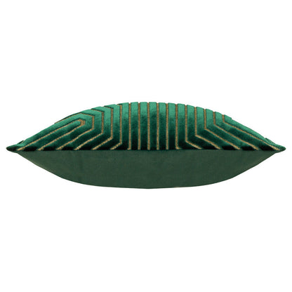 Evoke Feather Filled Cushion -  Emerald