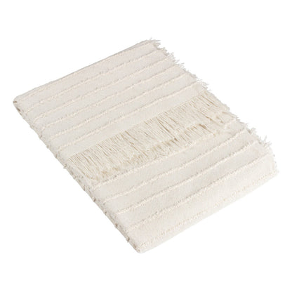Hazie Linear Woven Throw - Natural