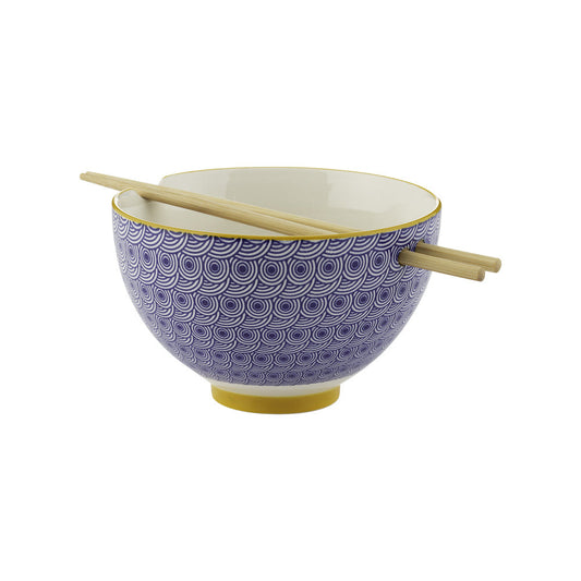 World Foods Ramen Bowl with Chopsticks