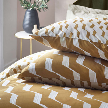 Zabine Honey Abstract Duvet Set