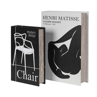 Set of 2 Book Boxes