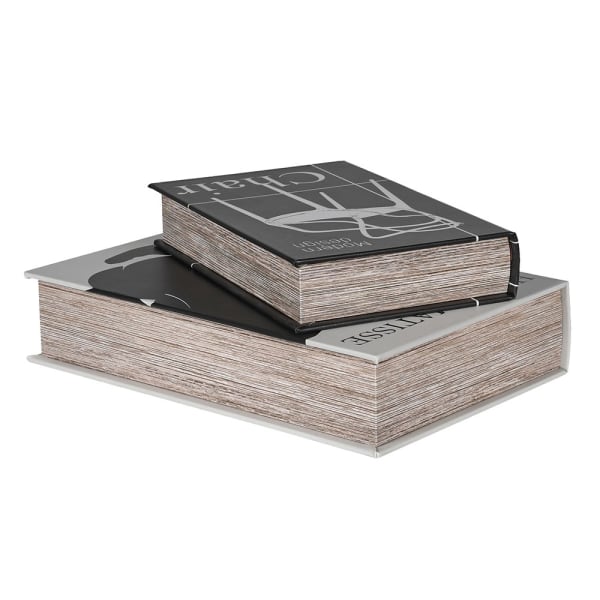 Set of 2 Book Boxes