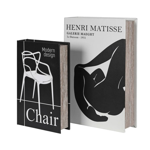 Set of 2 Book Boxes
