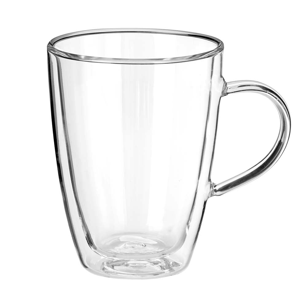 Amari Double Walled Glass Mug 330ml
