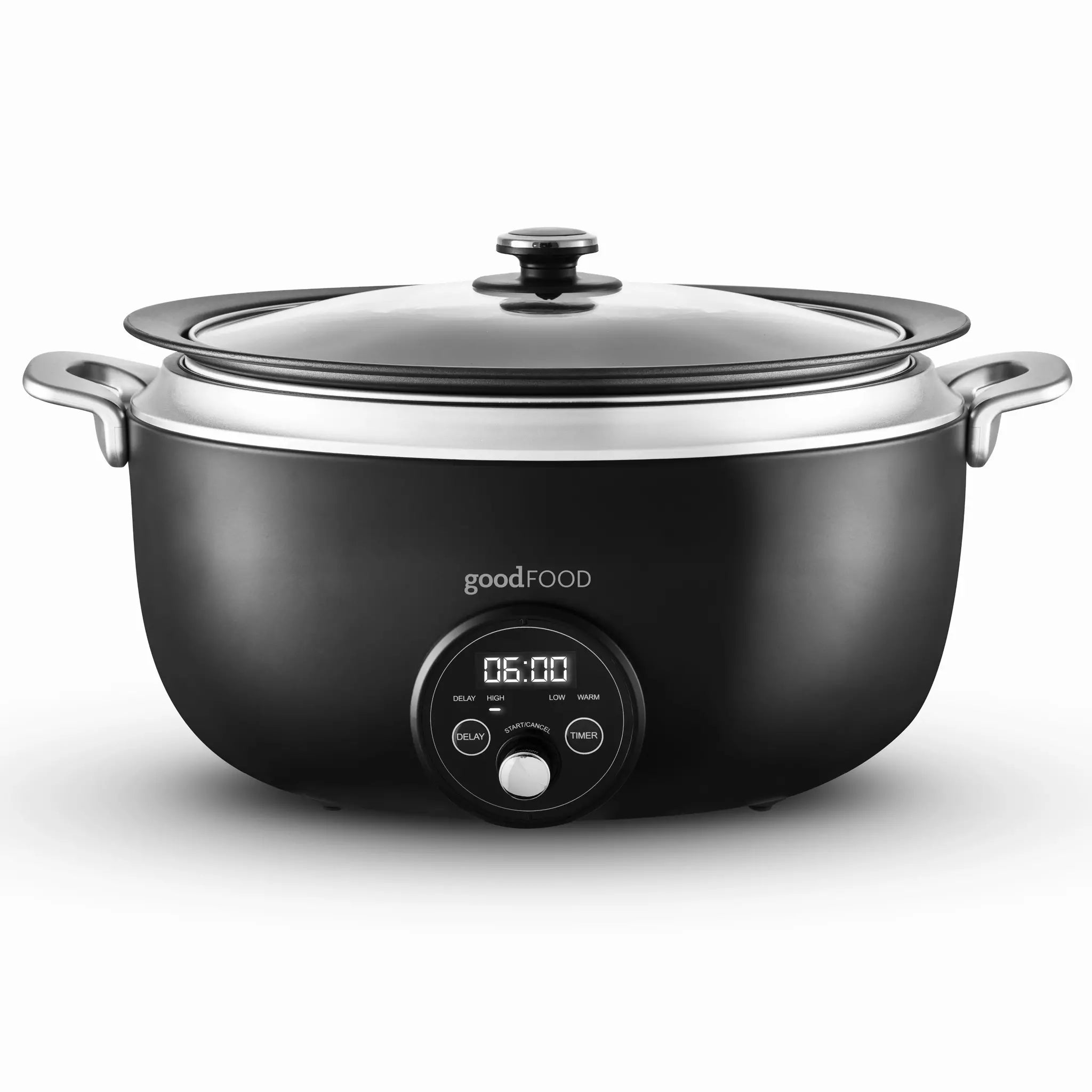 Tower x GoodFood 6.5L Digital Slow Cooker Stainless Steel