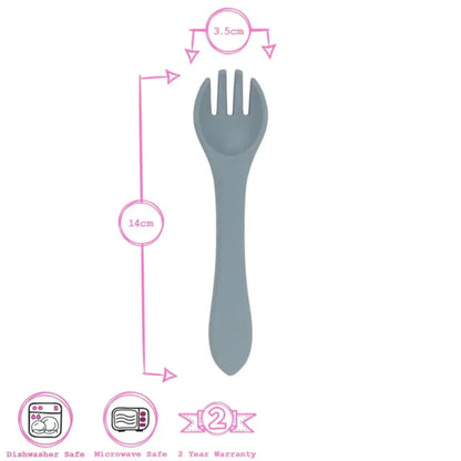 Silicone Baby Weaning Fork