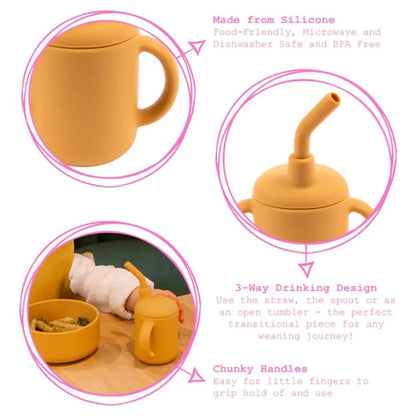 Silicone Baby Sippy Cup