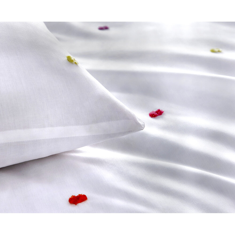 AppleTree loft 100% Natural Cotton Multi Colour Duvet Set - Single