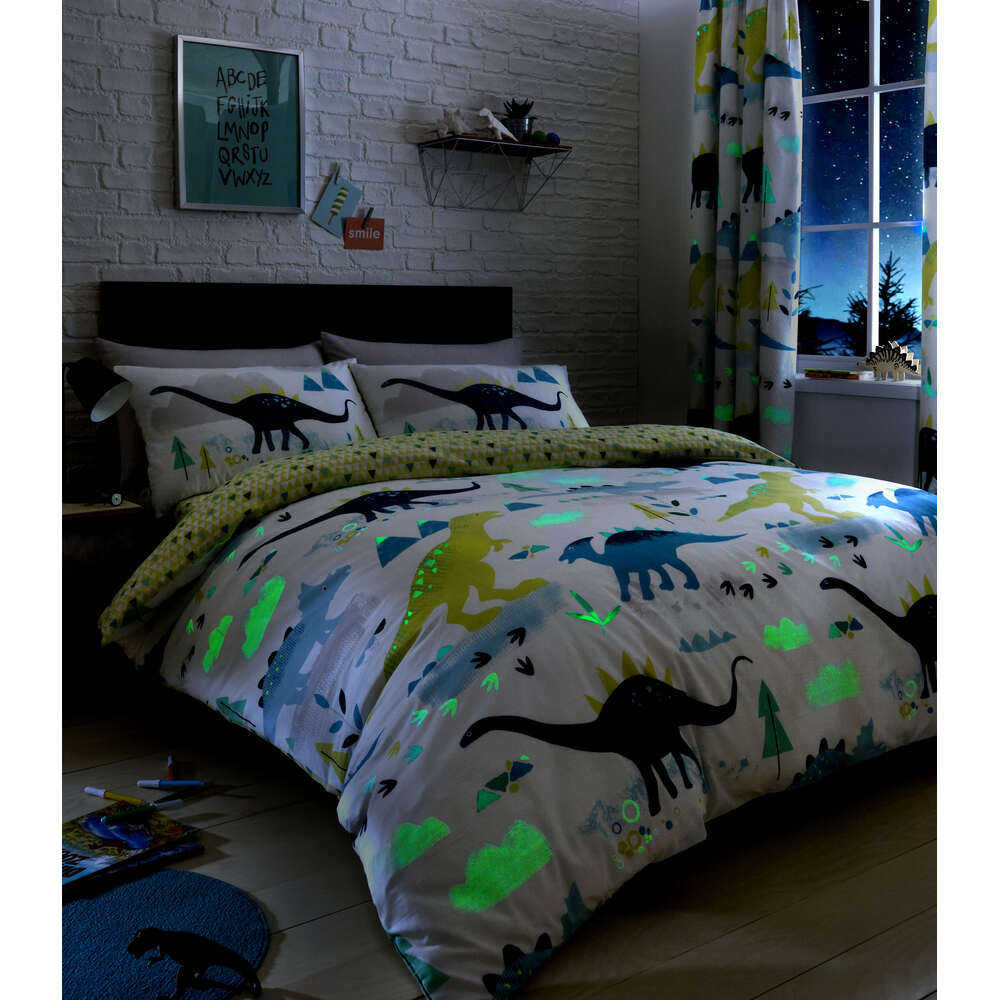 Dino Duvet Set - Single