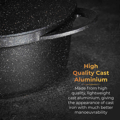Tower Precision Cast Aluminium 28cm Casserole Pot