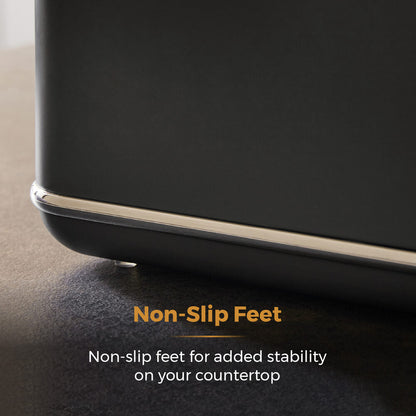 Tower Renaissance Retro Bread Bin - Black