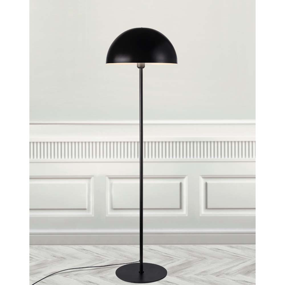 Mushroom Floor Lamp - Black