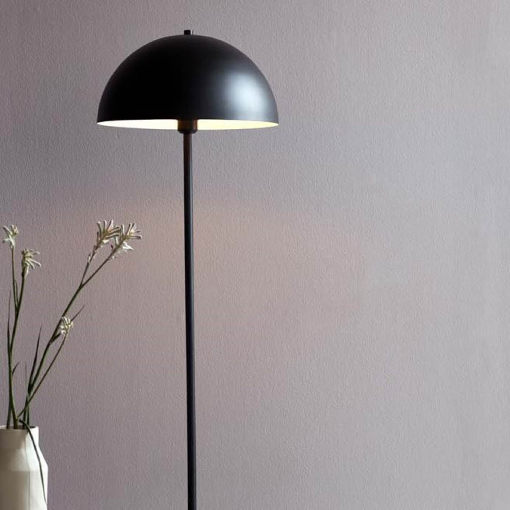 Mushroom Floor Lamp - Black