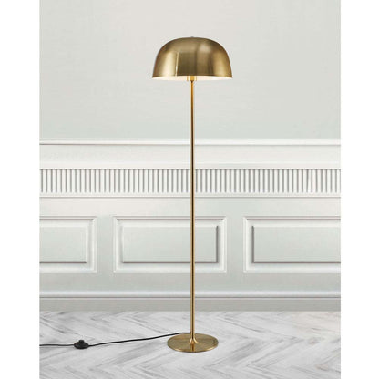 Mushroom Floor Lamp -  Brushed Brass