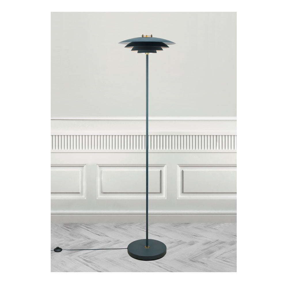 Blue Layered Lamp
