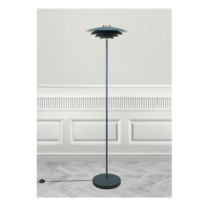 Blue Layered Lamp