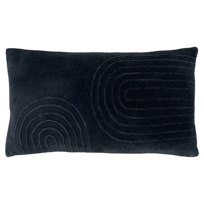 Mangata Soft Velvet Cushion Black