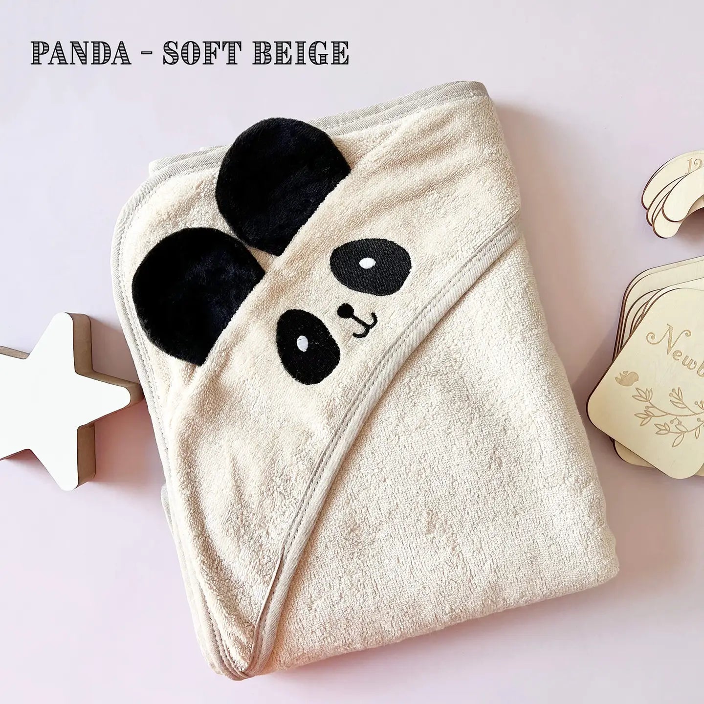Panda Hooded Babu Towel