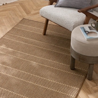 Jute Effect Indoor/Outdoor Rug 140x200cm