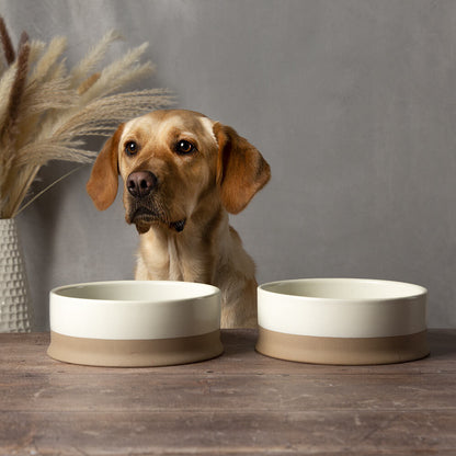 Dog Bowl - Cream