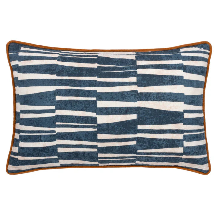 Piper Abstract Cushion Cover Dusk/Bronze