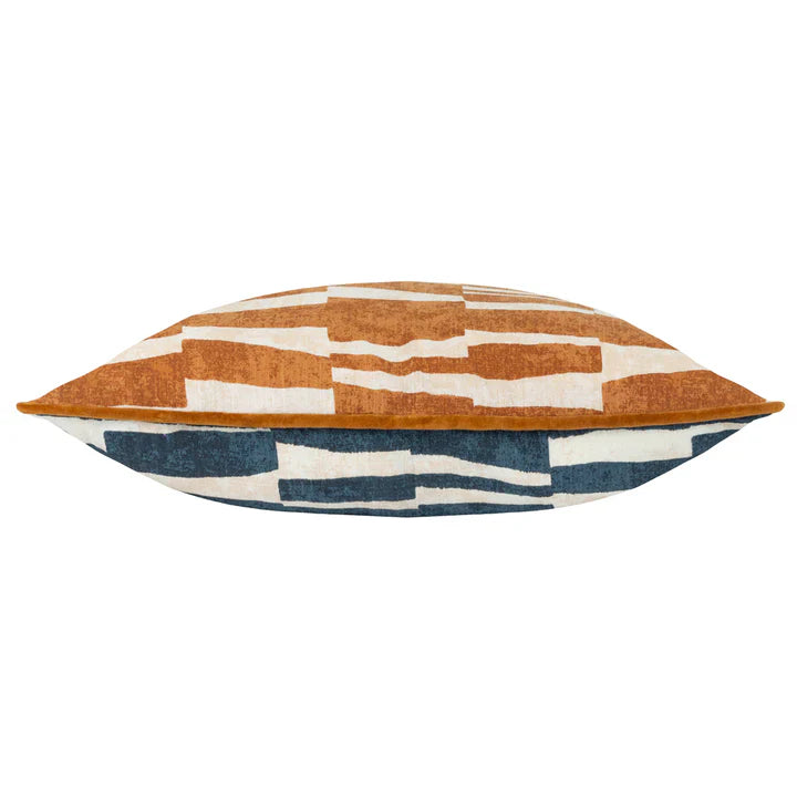 Piper Abstract Cushion Cover Dusk/Bronze
