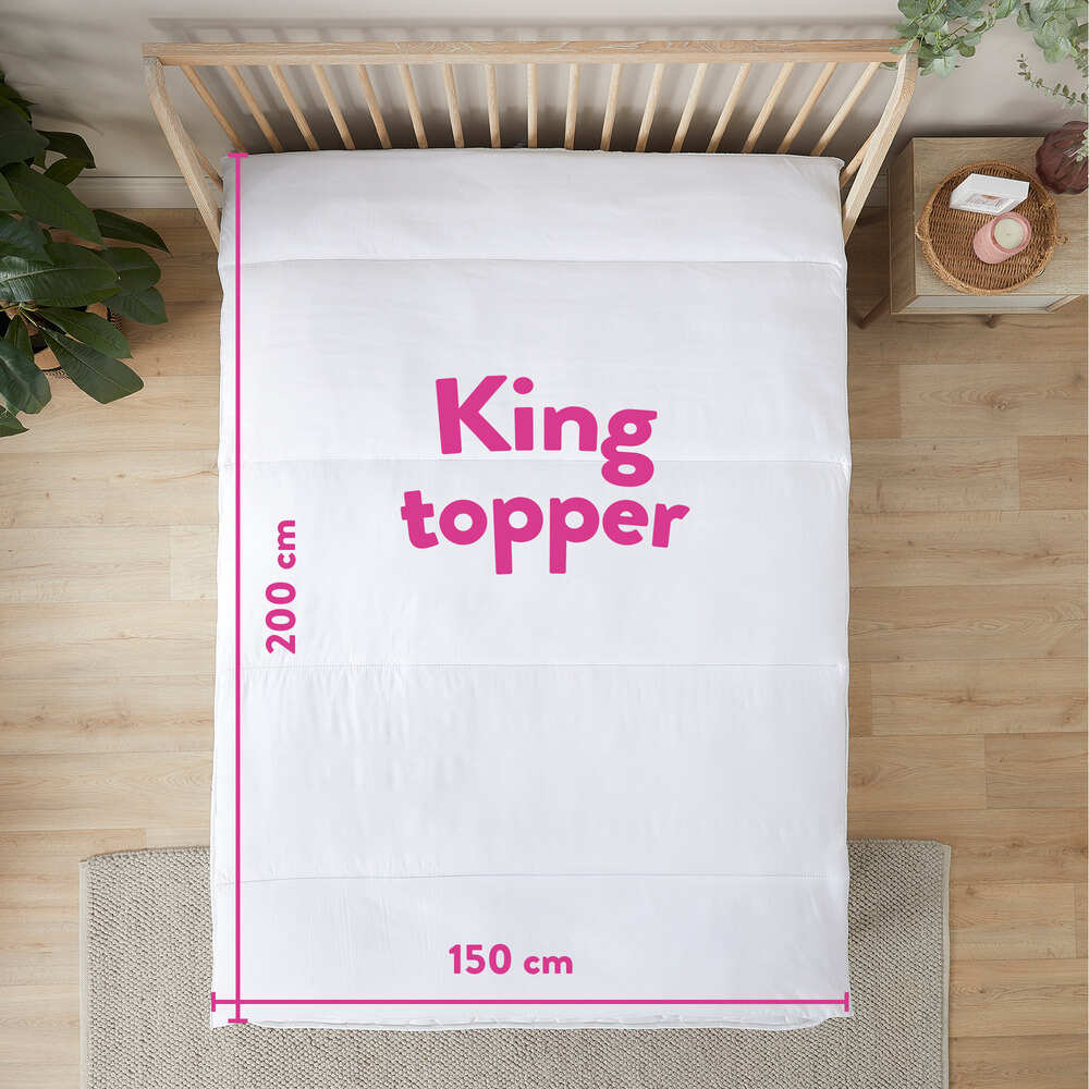 Slumberdown Sleep Soundly Rebound Mattress Topper - Medium Support