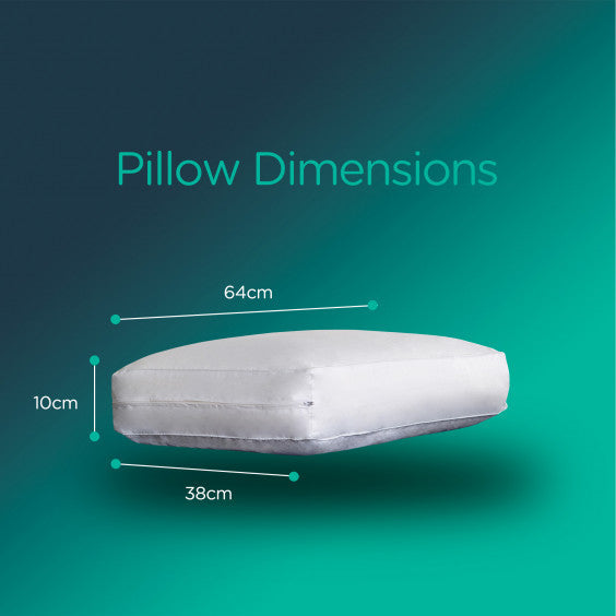 Snuggledown Bliss Extra Deep Cotton Touch Pillow, Firm Support, 1 Pack
