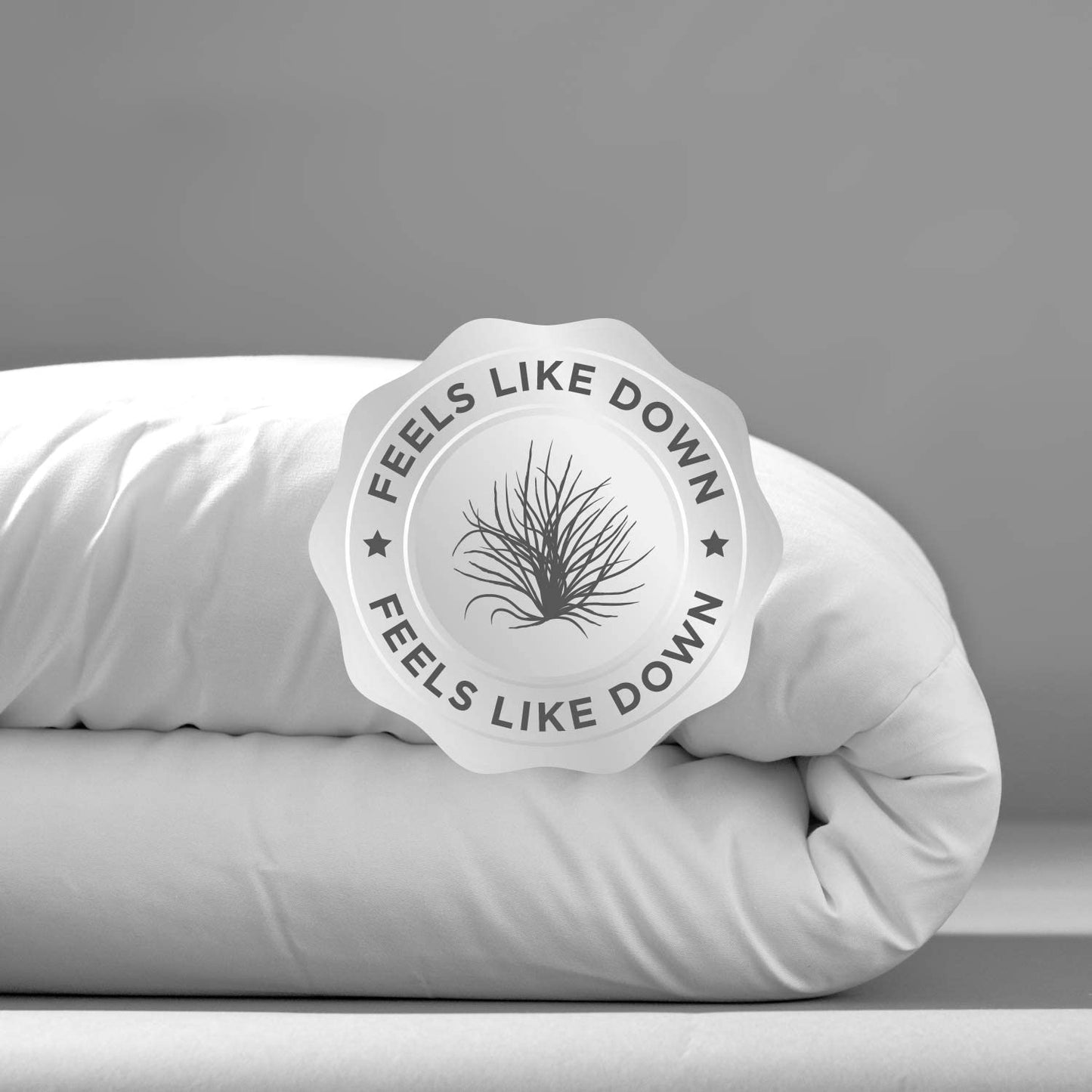 Slumberdown Feels Like Down Duvet, 13.5 Tog, Single