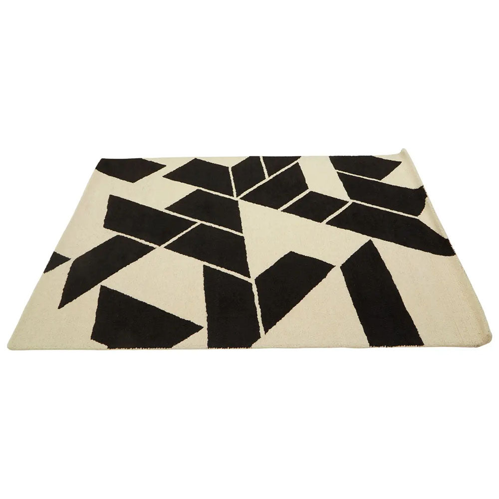 Pattern Rug - Black And White
