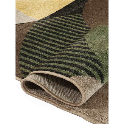 Rondo Rug - Yellow and Green