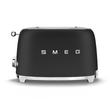 Smeg 2 Slice Toaster - Matte Black
