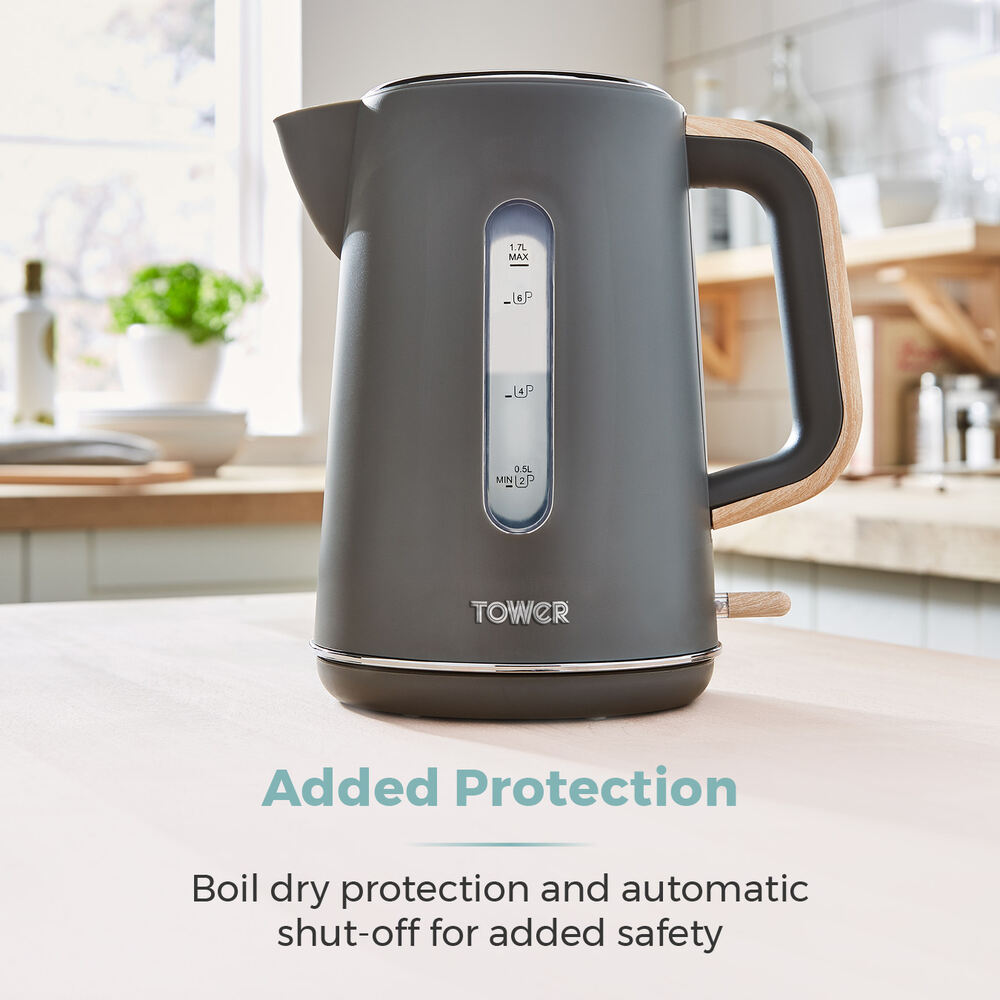 Tower Scandi 1.7L Kettle - Slate