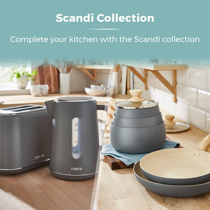 Tower Scandi 1.7L Kettle - Slate