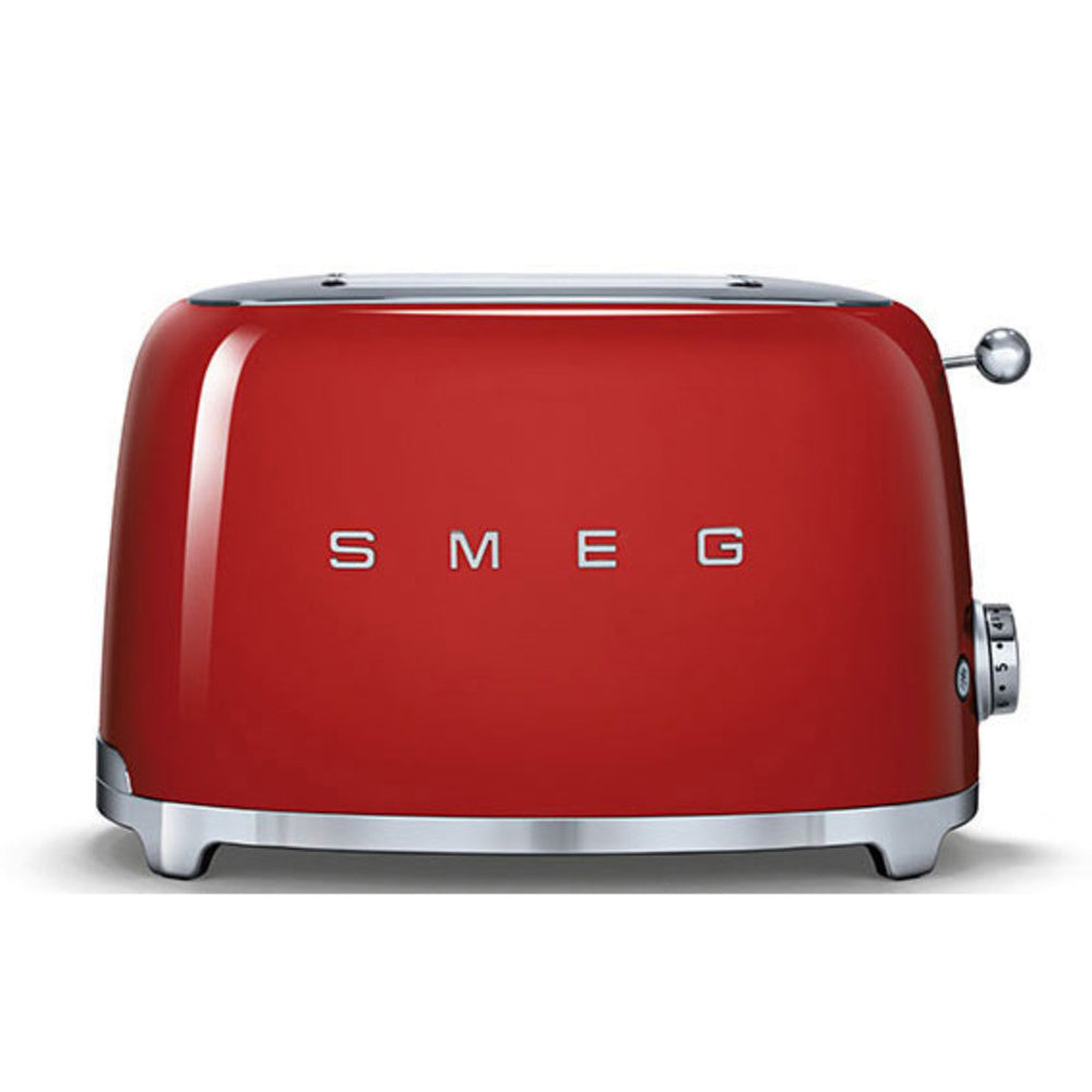 Smeg Retro 2 Slice Toaster - Red