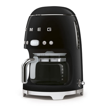 Smeg Drip Coffee Machine 10 cup - Black