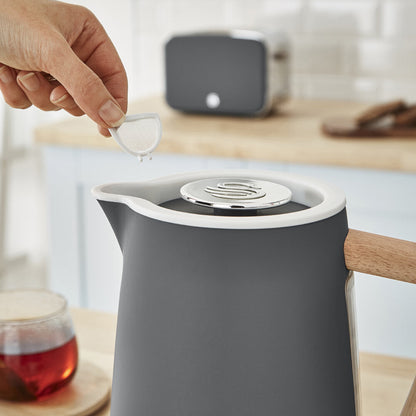 Swan 1.7L Nodic Style Cordless Kettle - Grey