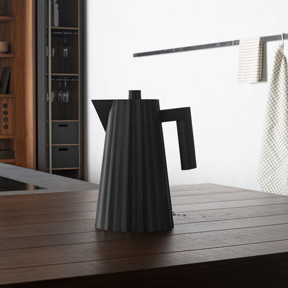 Alessi Plisse Kettle - Black