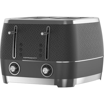 Cosmopolis 4 Slice Toaster - Charcoal